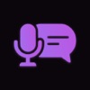 AI Transcriber - audio to text app icon - Lifestyle app for iPhone