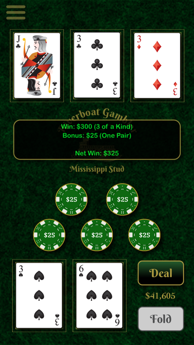 Screenshot #1 pour Riverboat Gambler