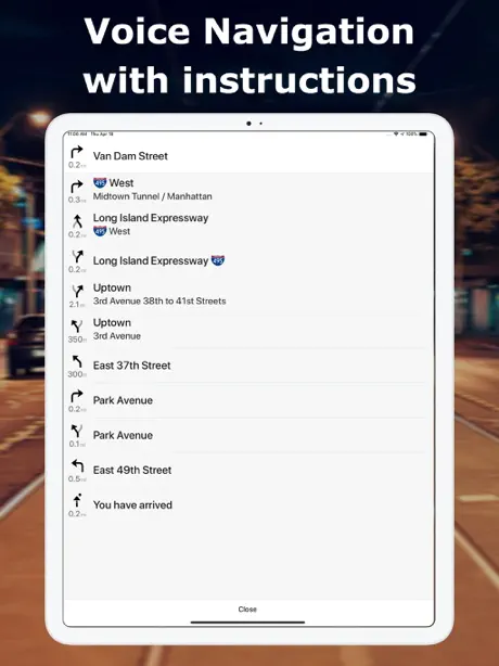 GPS Route Maps – Navigation