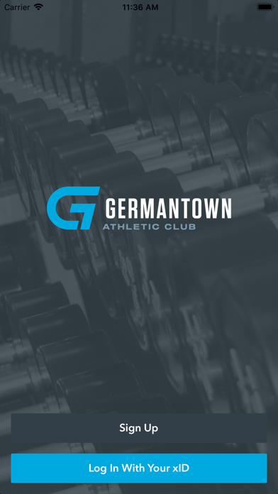 Screenshot 1 of Germantown Athletic Club App