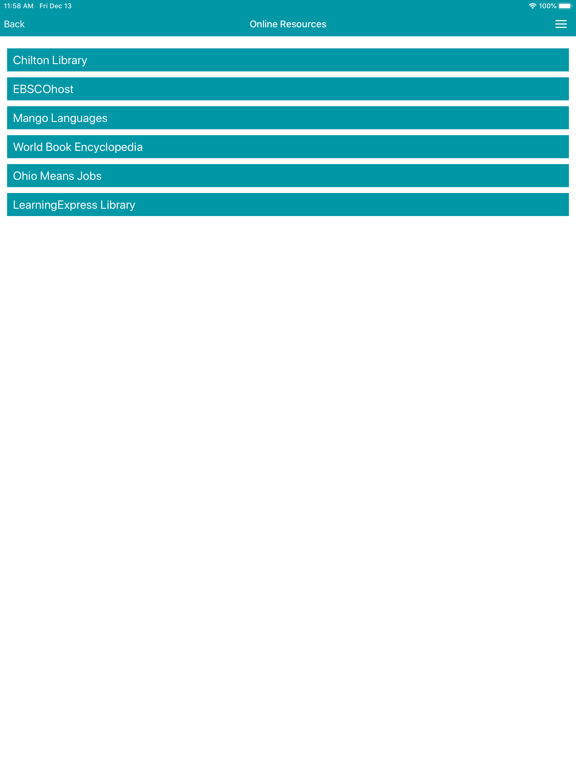 Plain City Public Library iPad screenshot 6 - Book app