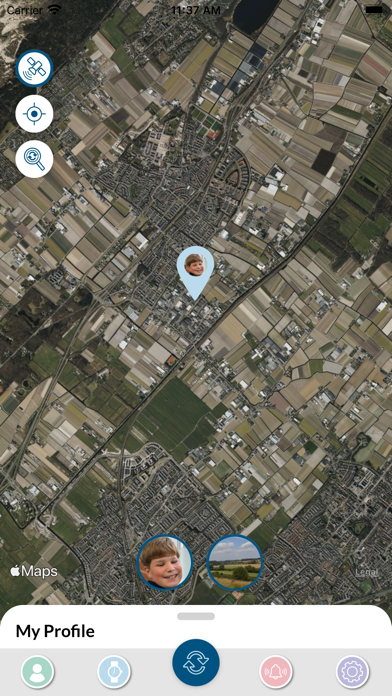 Gutmarkiert GPS Uhr Screenshot