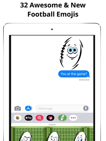Football Emojis - Touchdown iPad screenshot