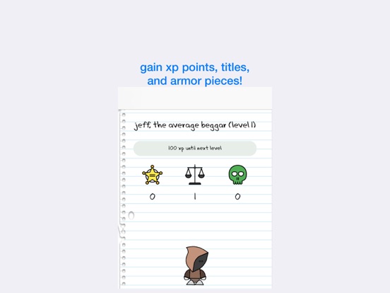 Focus Timer: Pomodoro Quest iPad screenshot 3 - Productivity app