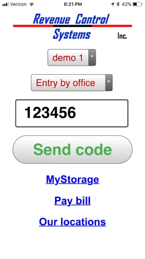 Codice! for Gate Access screenshot 1