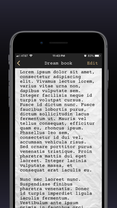 My Dream Book iPhone screenshot 8 - Book app