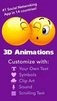 fun animations - mms texting iPhone Captures Décran 1