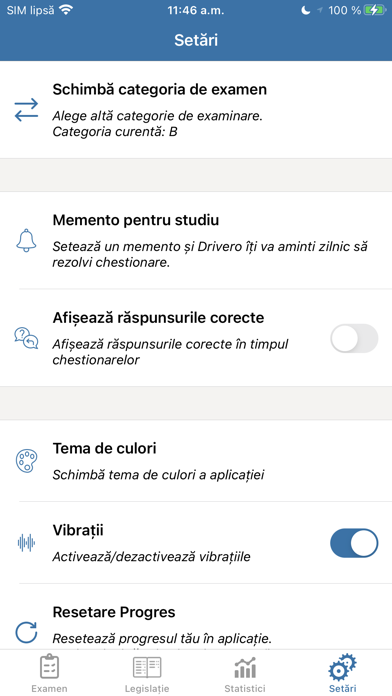 Chestionare Auto 2025: Drivero Screenshot