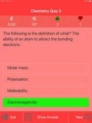 College Chemistry Quiz ipad bilder 2