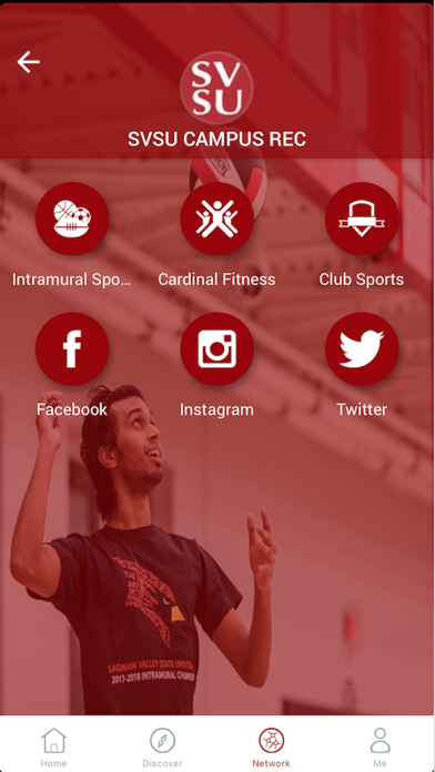 SVSU Campus Rec Screenshot