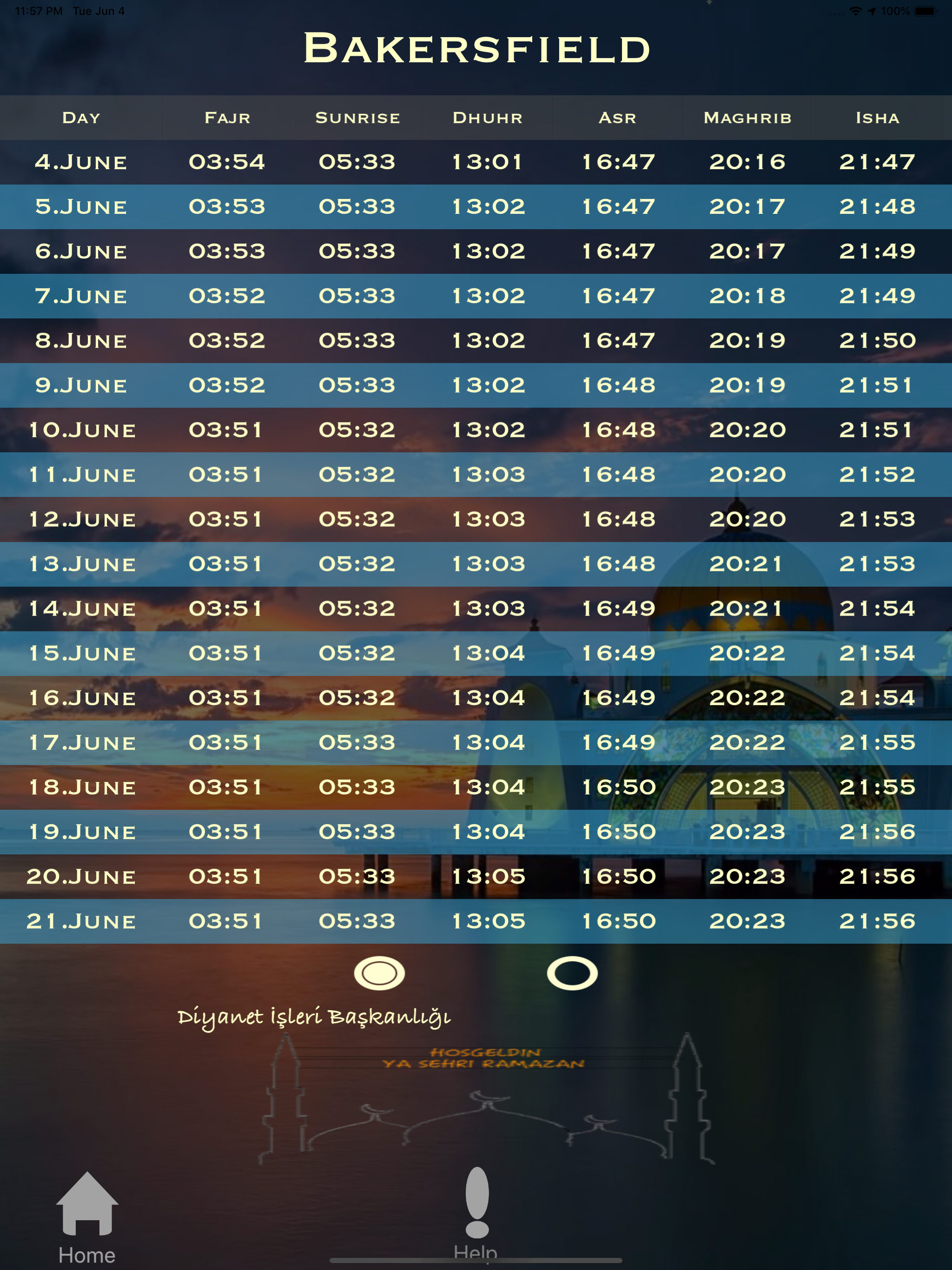 Muslim Prayer Times Pro, Adhan