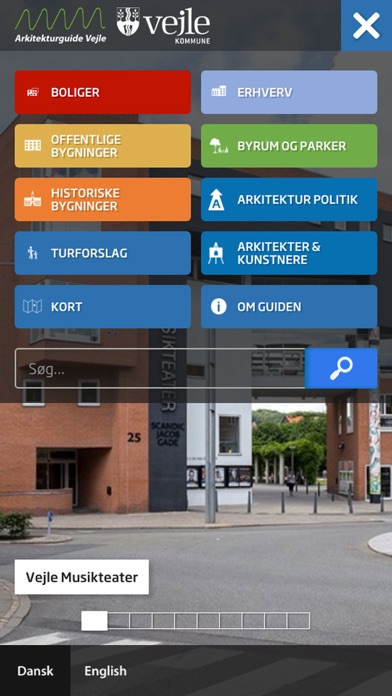 Screenshot #1 pour Arkitekturguide Vejle
