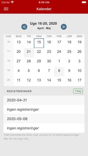 Hillerød Vikar screenshot 3