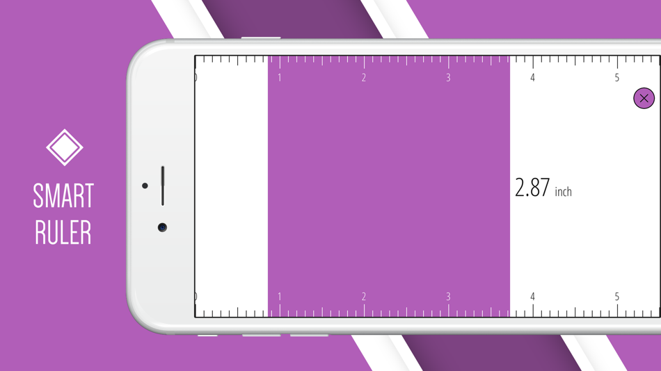 #2. Ruler - Handy Tape Measure (iOS) 由: Bhavinkumar Satashiya