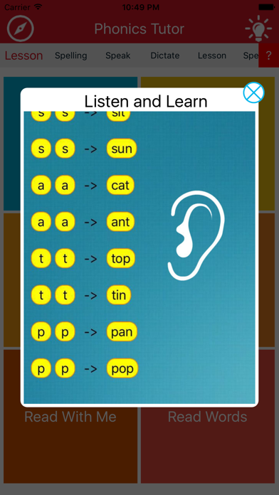Phonics Tutor 5 iPhone screenshot