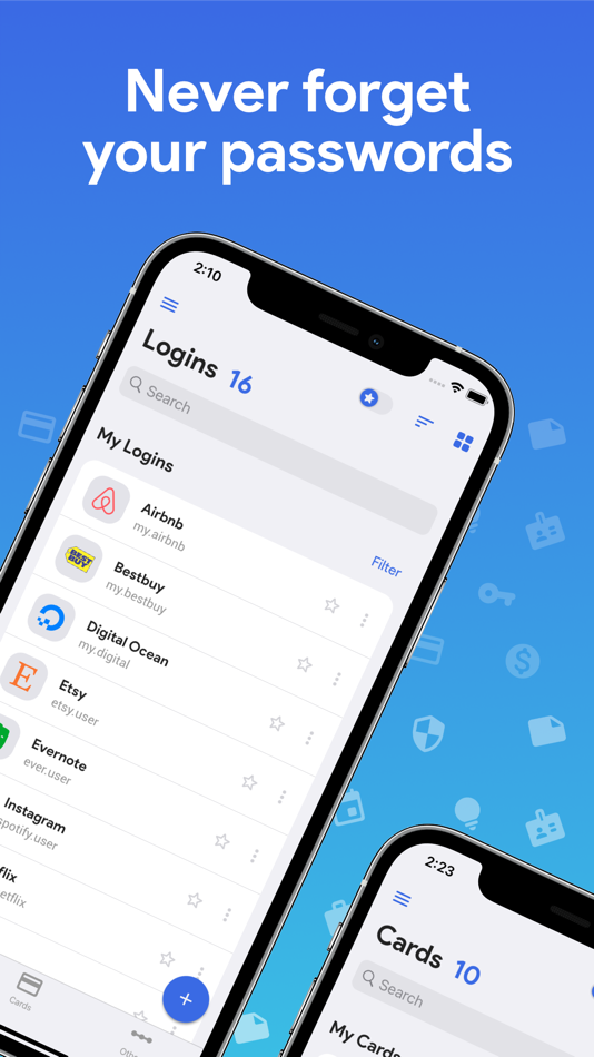 #1. One Key: Password Manager (iOS) By: GByte