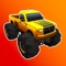 Go on a rampage with your own Monster Truck and crush any cars that get in your way