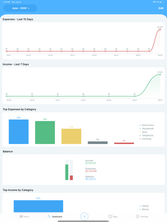 Screenshot #5 pour My Budget – Expense Tracker