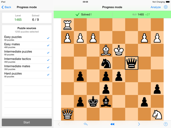 Chess Tactics Pro (Puzzles) iPad screenshot 5 - Games app