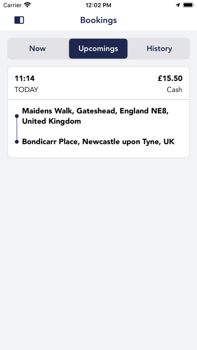Blueline Taxis Screenshot