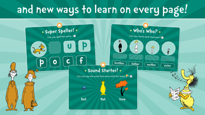 Hop on Pop by Dr. Seuss iPhone screenshot 4 - Book app