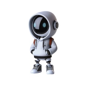 Hoodie Robot Stickers