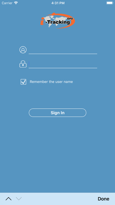 Screenshot #1 pour i-Tracking