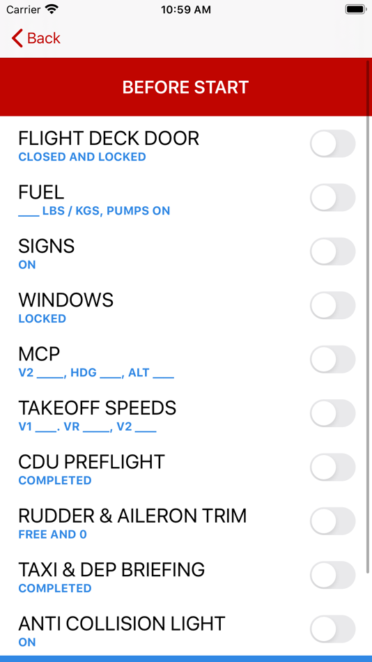 #4. B737 Checklist (iOS) Bởi: Lukasz Musial
