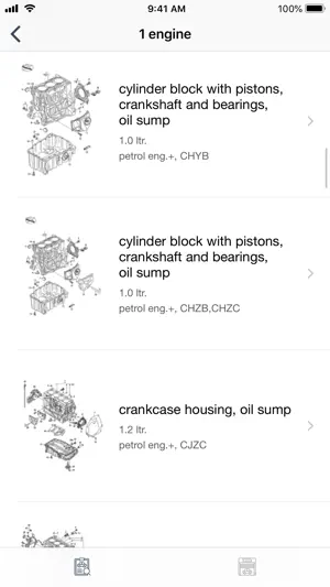 Car parts for Seat - diagrams screenshot 2