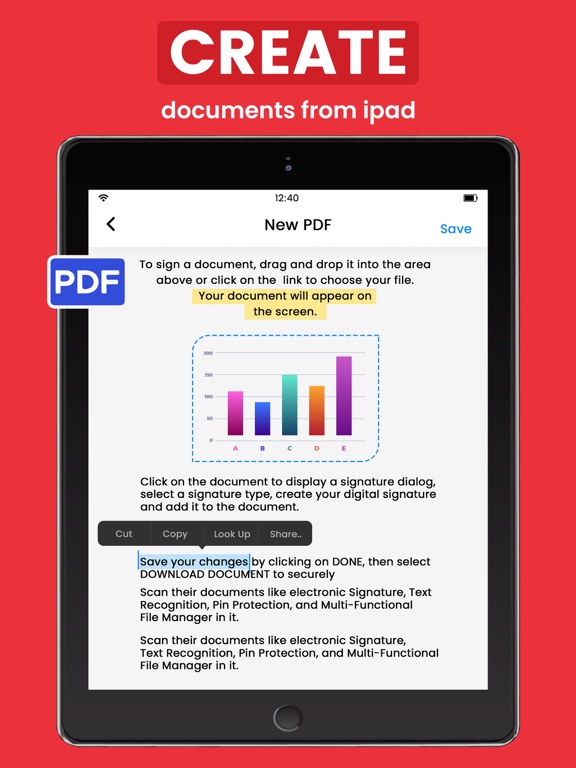 App screenshot