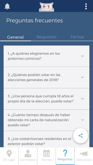 #VotanteInformadoCR iPhone screenshot 3 - News app