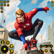 Spider Rope Hero Fighter Game