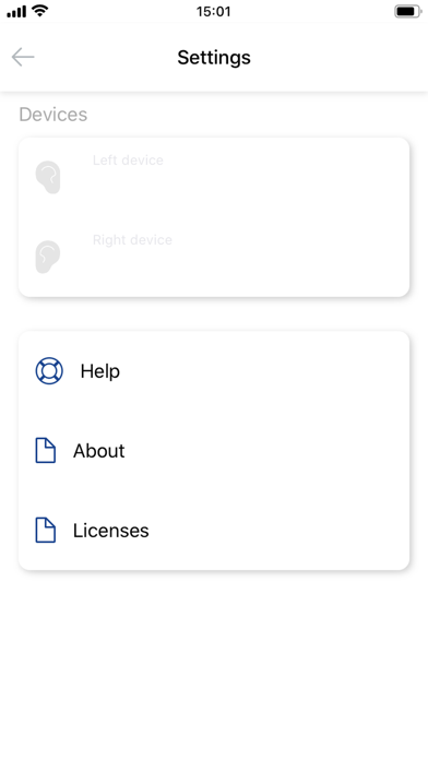 BHM smart control Screenshot