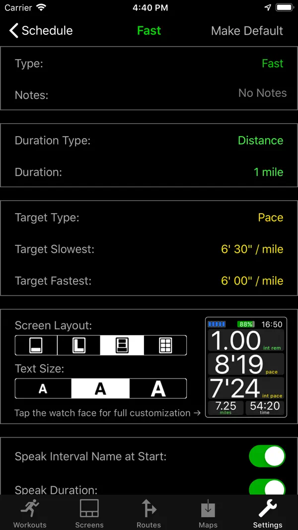 WorkOutDoors Screenshot 9