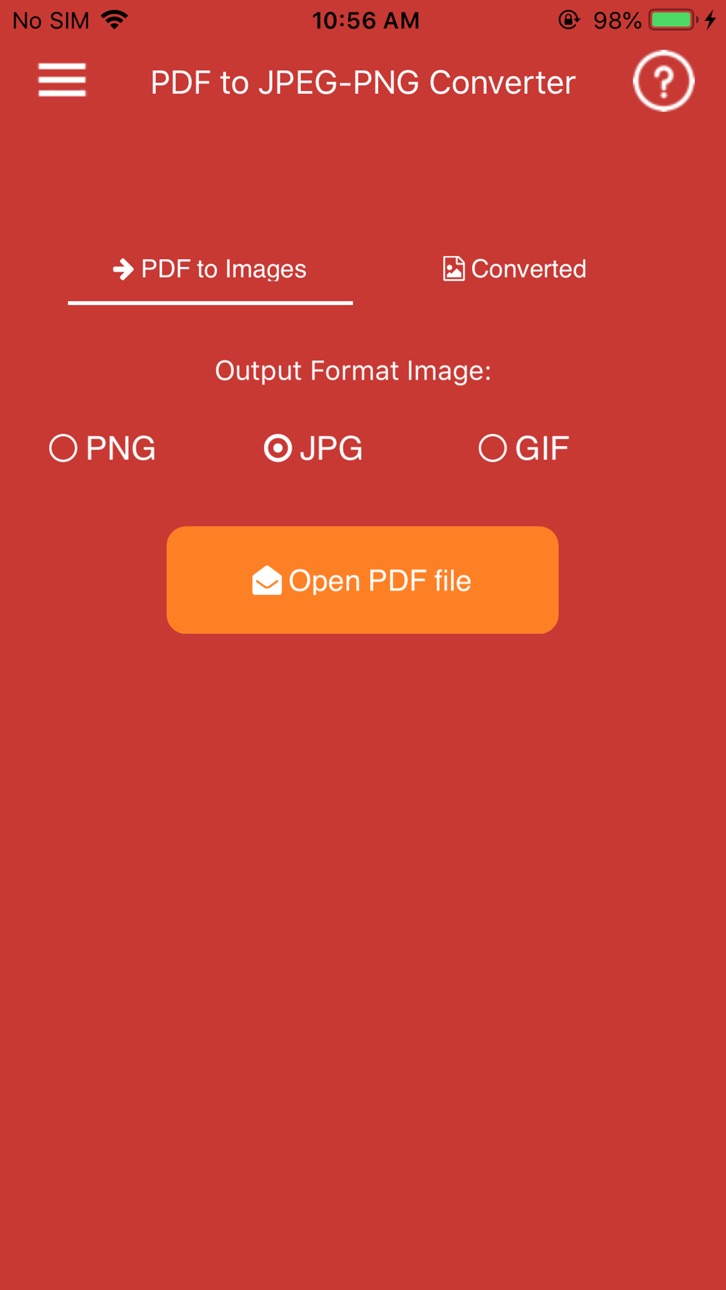 iPhone screenshot