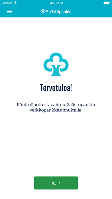 Säästöpankki Tunnistus Screenshot