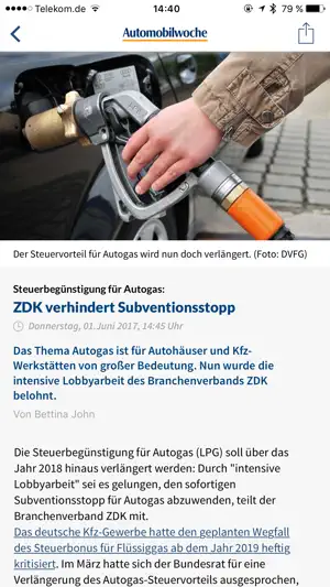 Automobilwoche Nachrichten screenshot 2