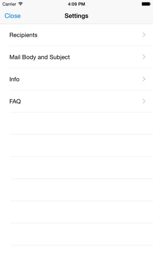 Screenshot von 4Memo auf dem iPhone 4