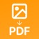 Photo to PDF Converter pic2pdf app icon - Utilities app for iPhone