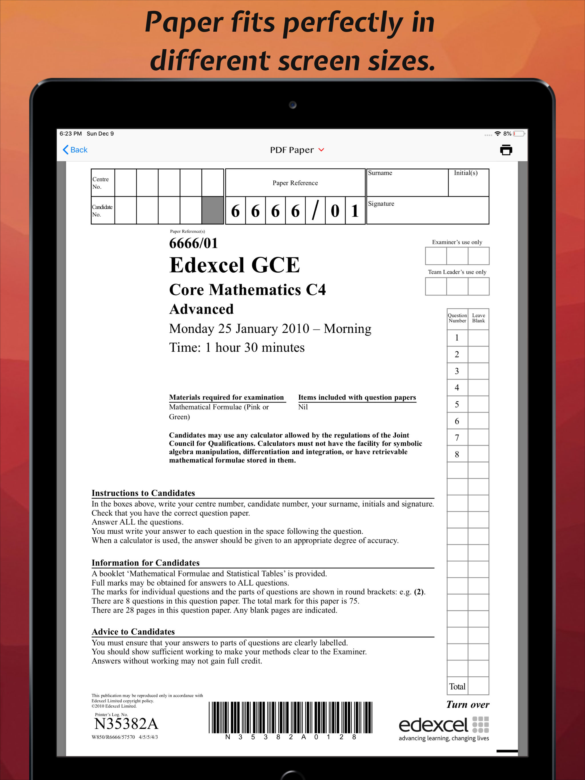 A+Papers: CIE & Edexcel IGCSE screenshot 16