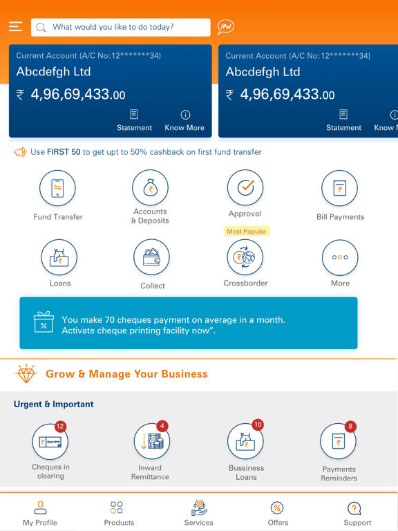 Screenshot #6 pour InstaBIZ by ICICI Bank