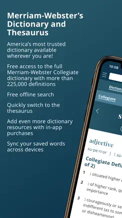 Merriam-Webster Dictionary iPhone image 1