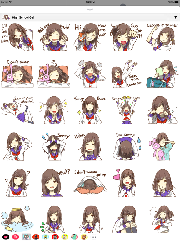 School Stickers • iPad screenshot 8 - Stickers app