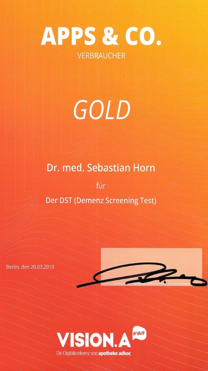 DST – Dementia Screening Test screenshot-6