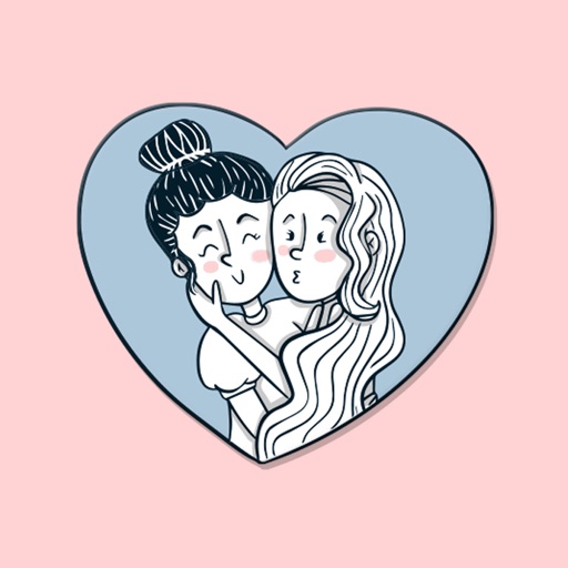 I’m Her Girlfriend Stickers icon