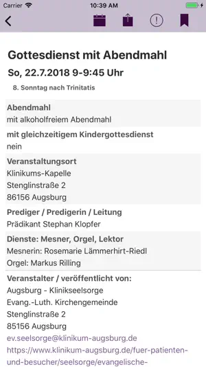 Evangelische Termine screenshot 3