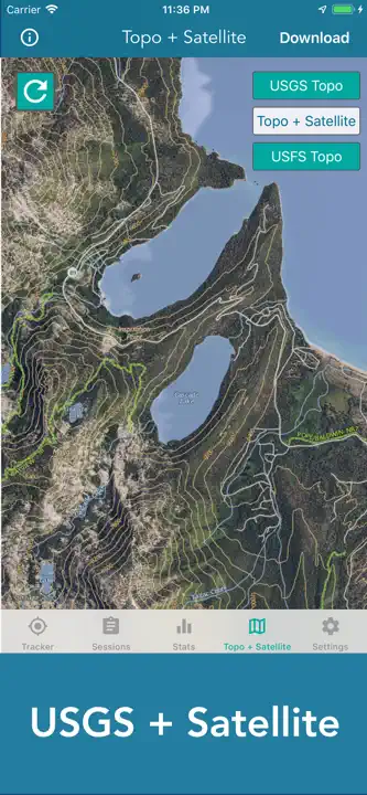Topographic Maps & Trails : capture d’écran 3 sur 6