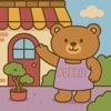 Bobbie Coloring Book Good icon