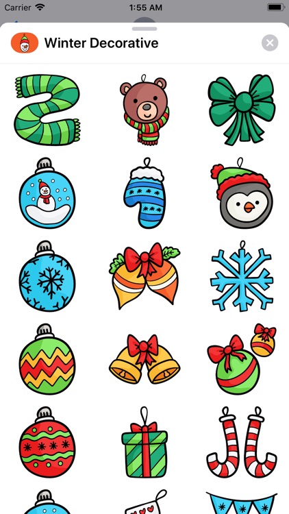 Winter Decorative Snowy