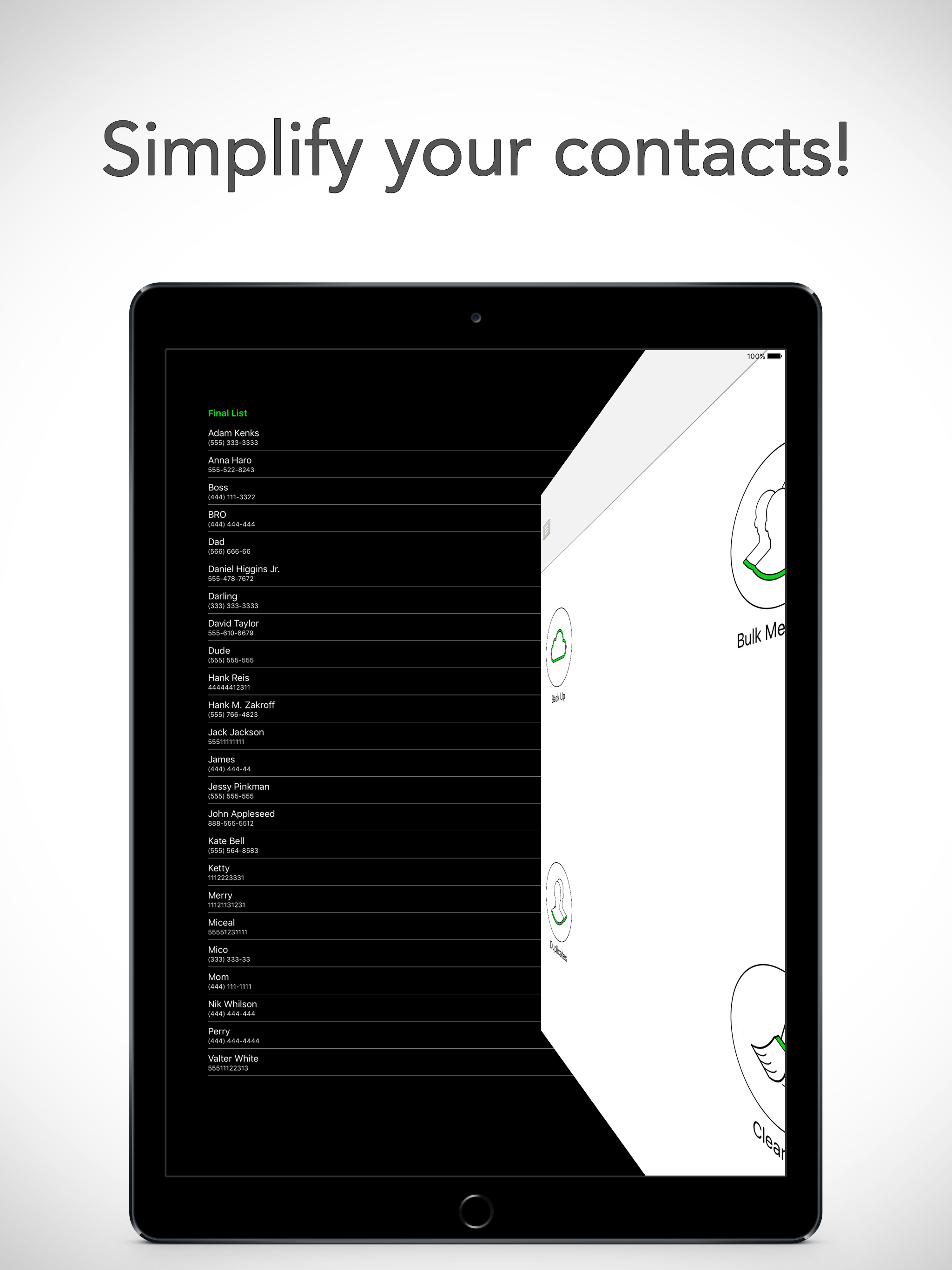 My Contacts Editor +
